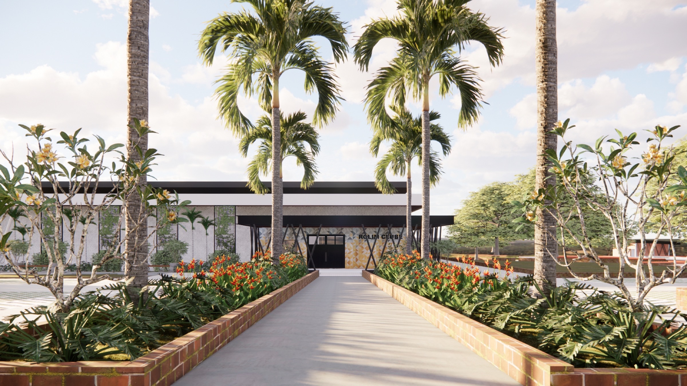 Clube Rolim — perspectiva render